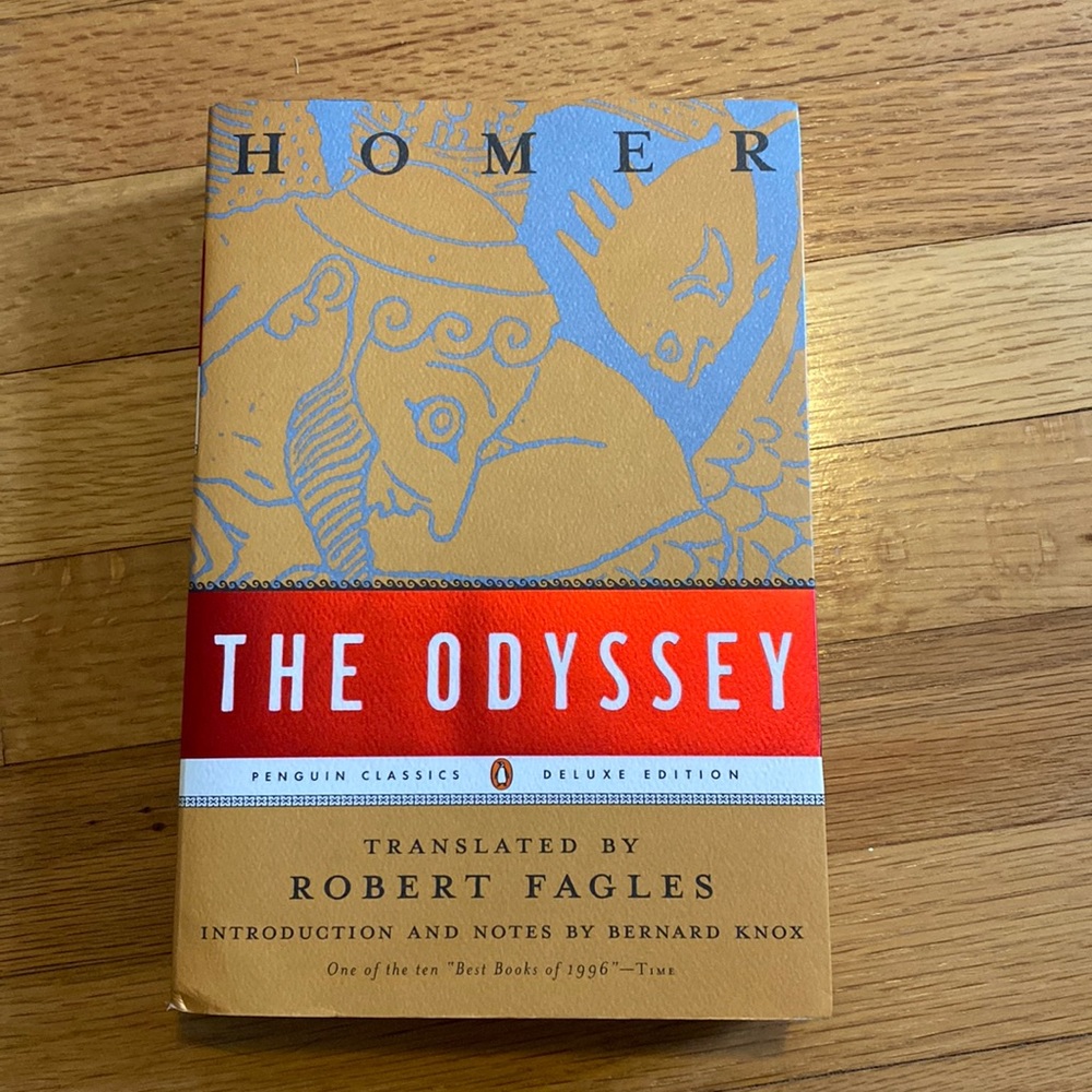 Barnes & Noble The Odyssey Book - Tan and Red